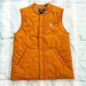 Burton Women's Kiley Insulated Vest. Size small. Color Penny.